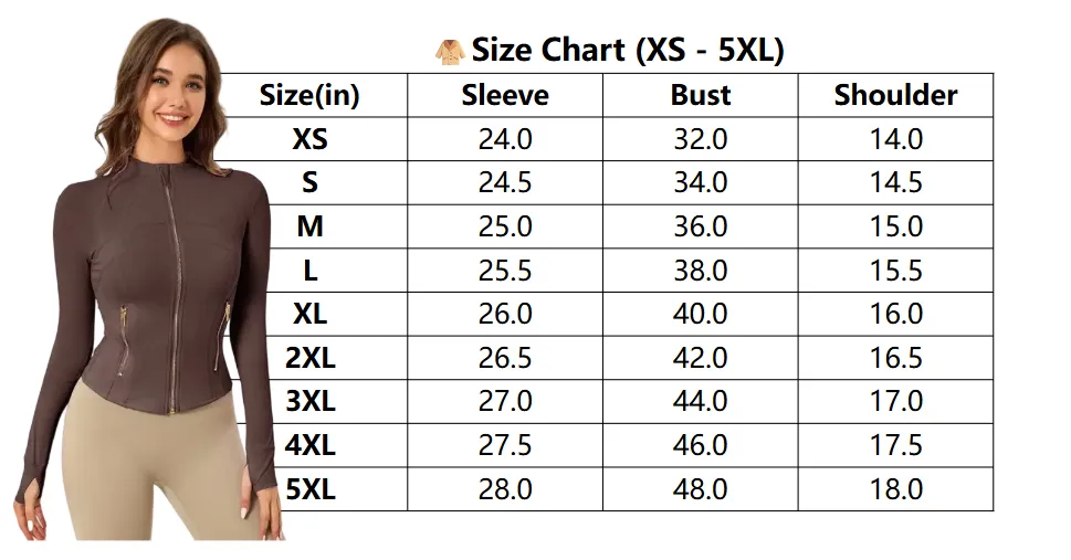 Women’s Solid Zip-Up Sports Jacket: Gold Zipper, Pockets, Lightweight (Yoga/Tennis/Gym/Pickleball)