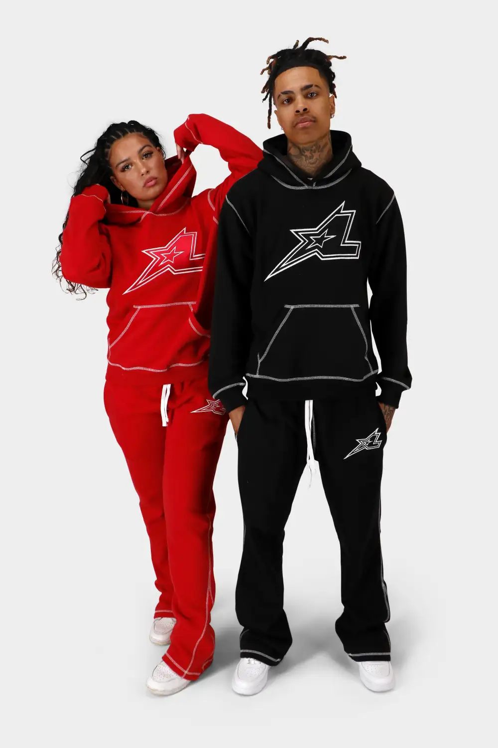 StarLine Black Flared Jogger