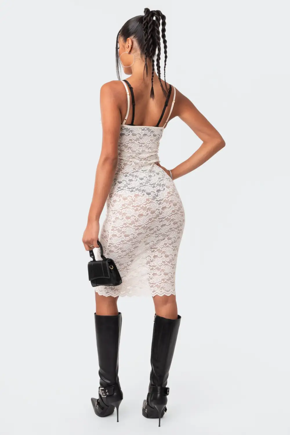 Dori Lace Midi Dress