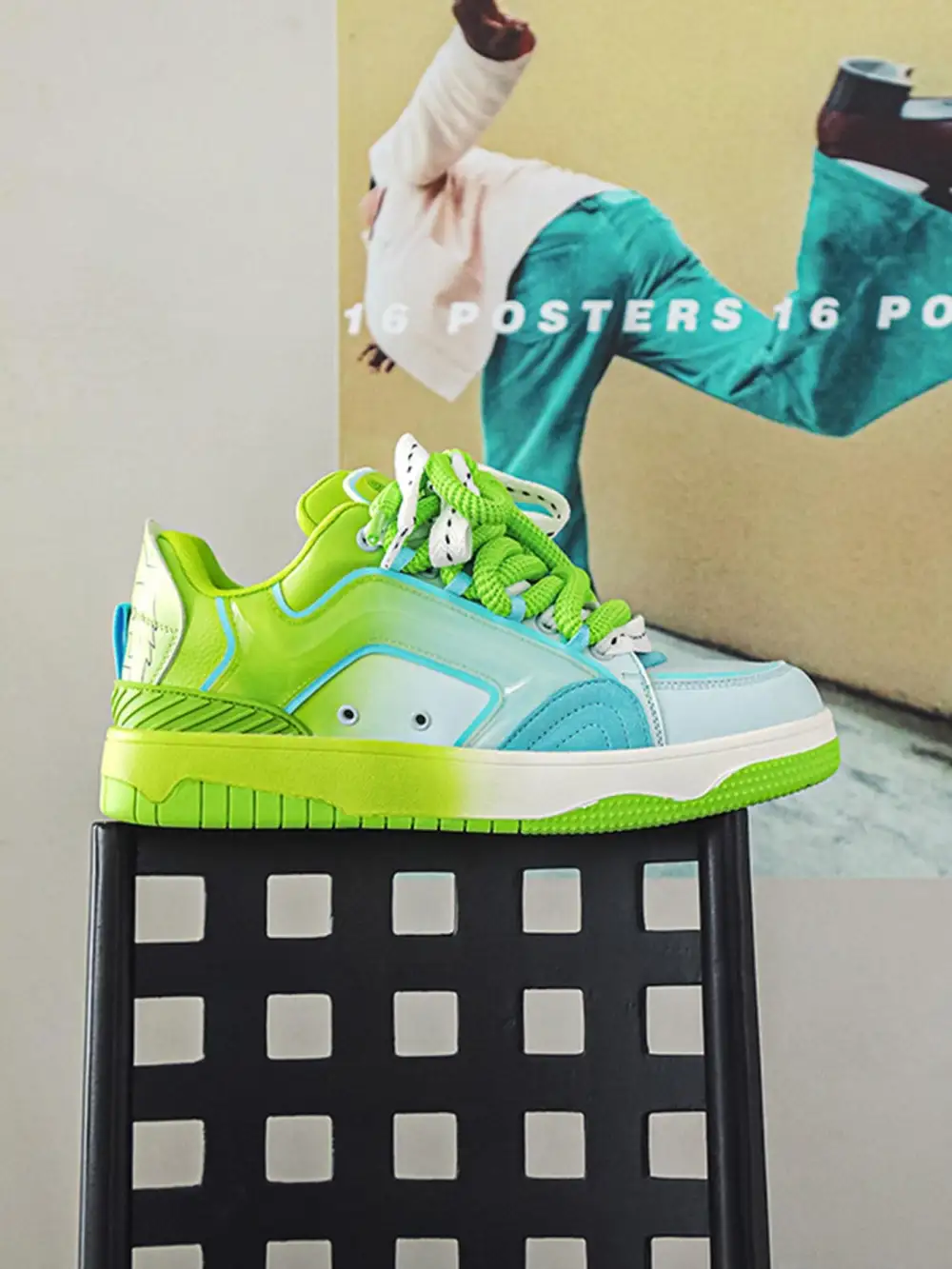 Hip-hop Personality Skateboard Shoes - 1837