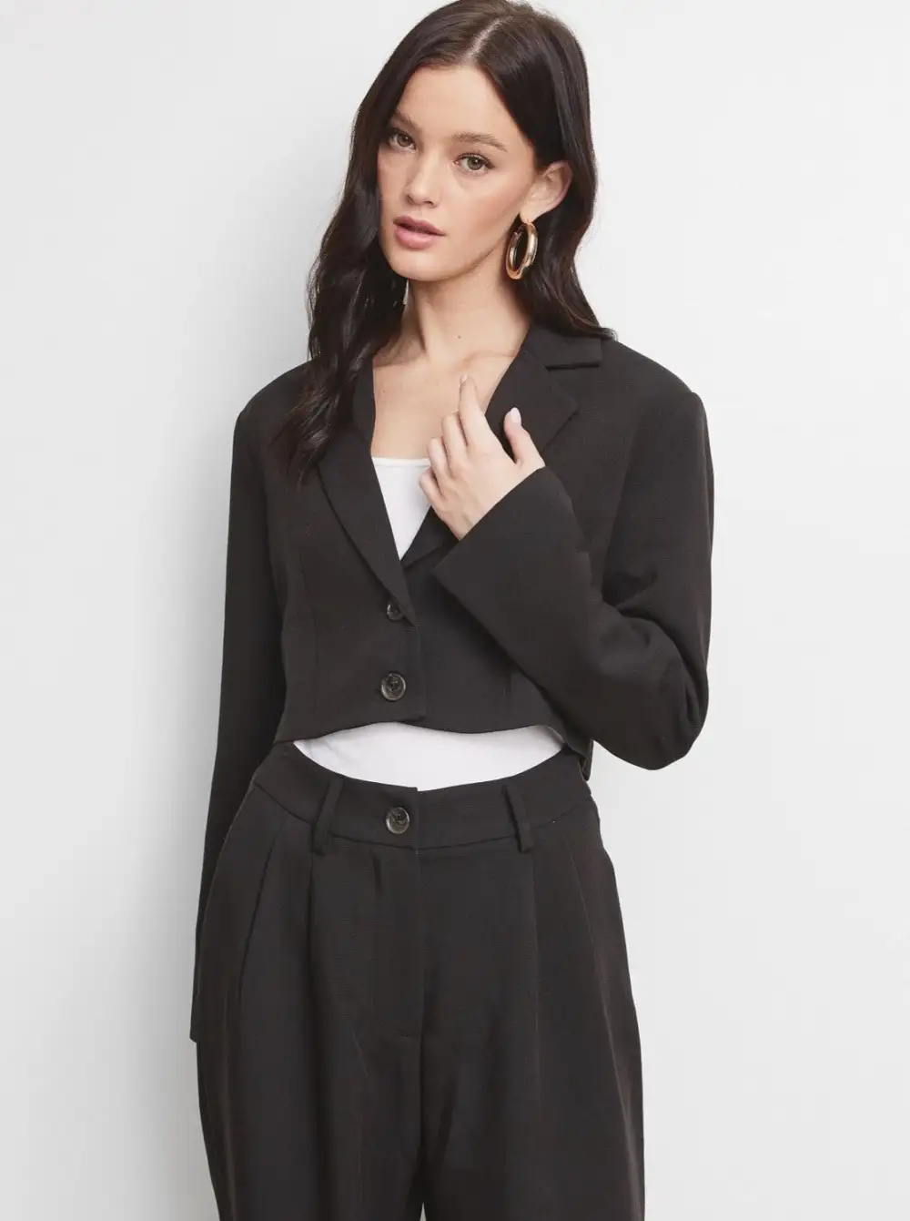 Cropped Blazer