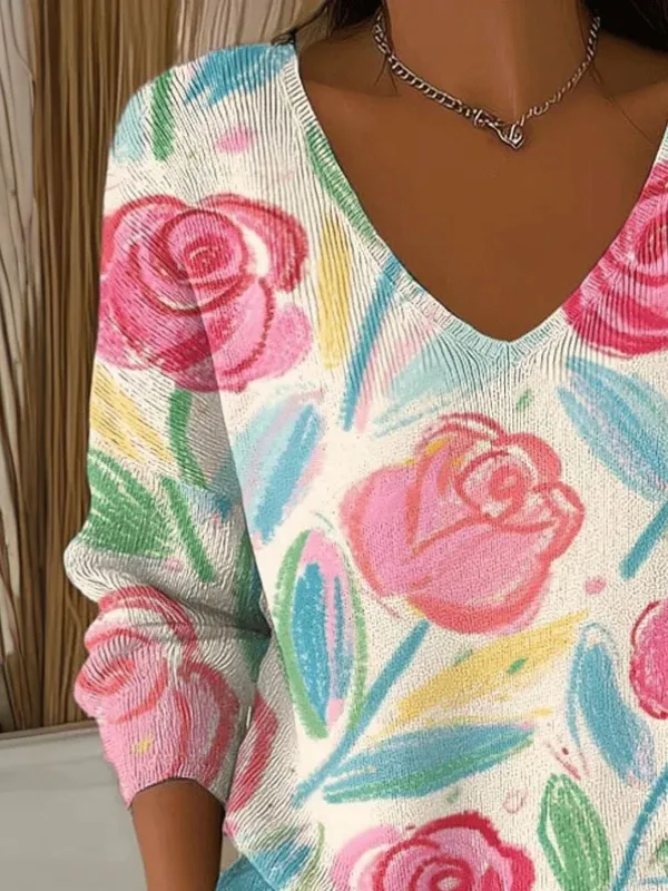 Casual Cotton Sweater