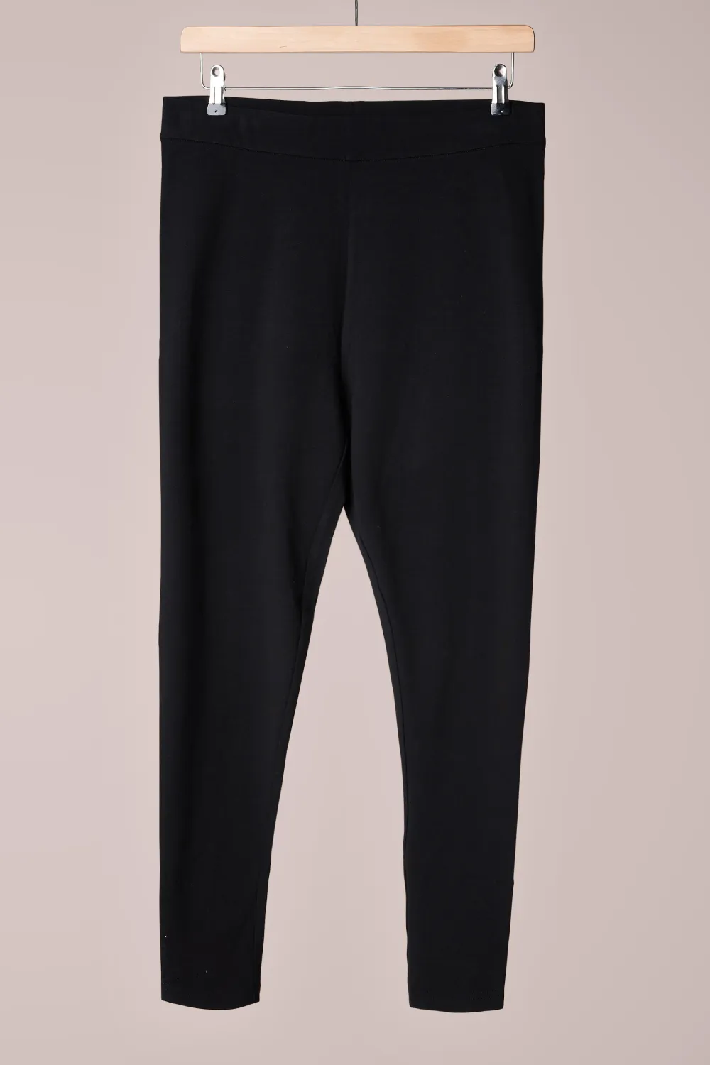 EVANS Curve Navy Blue Cotton Stretch Leggings