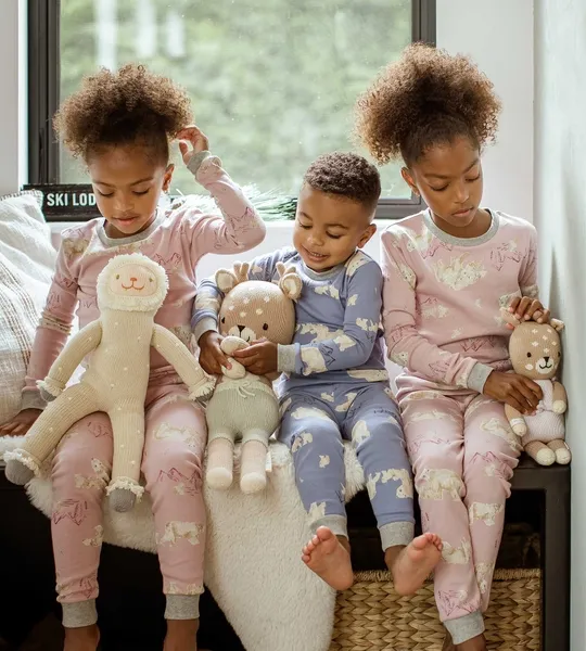 Polar Mountain Organic Cotton Boy Pajamas