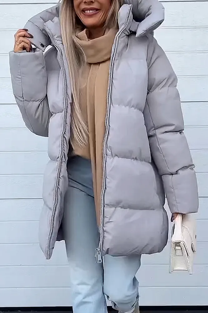 Women's casual down jacket