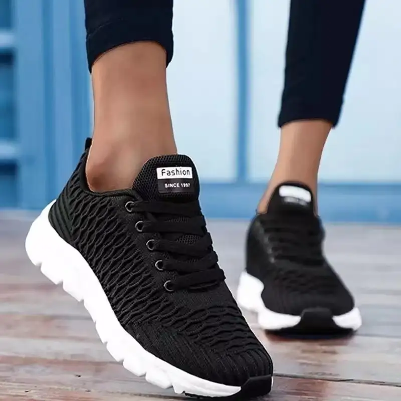 Slip On Walking Shoes Non Slip Running Shoes Breathable Lightweight Gym Sneakers