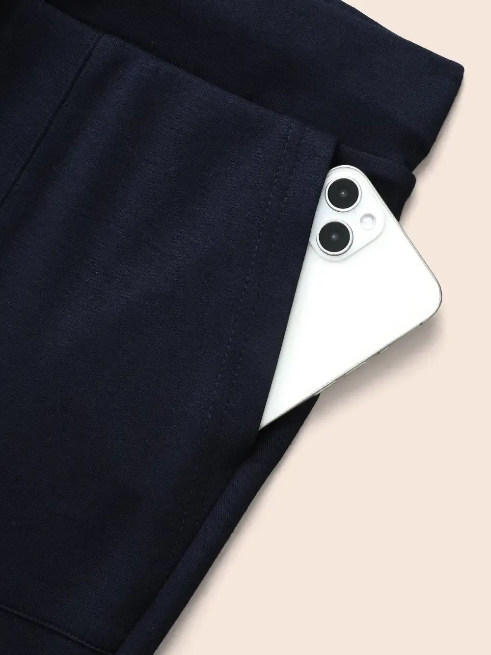 Mid Rise Drawstring Pocket Leggings