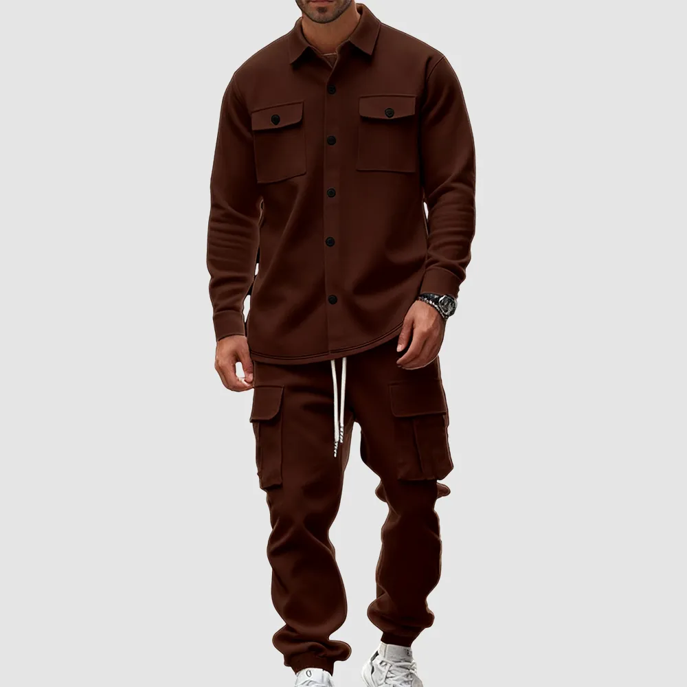 Men's Fleece Lined Workwear Set