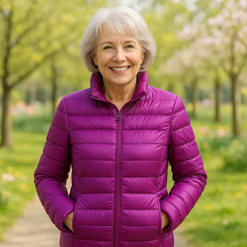 Ulla Lightweight Transitional Jacket | Purple