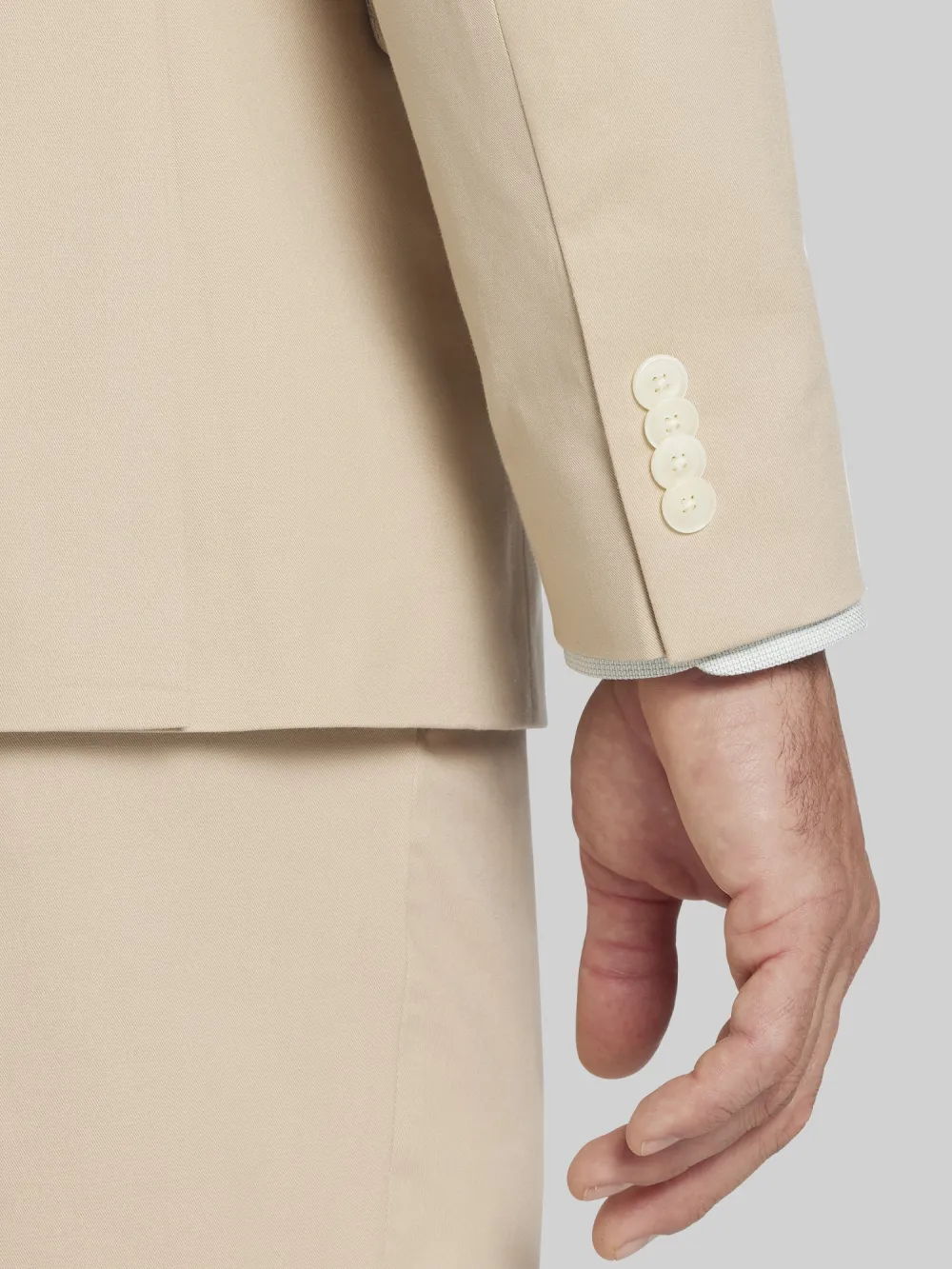 Tommy Hilfiger Modern Fit Cotton Blend Suit Jacket