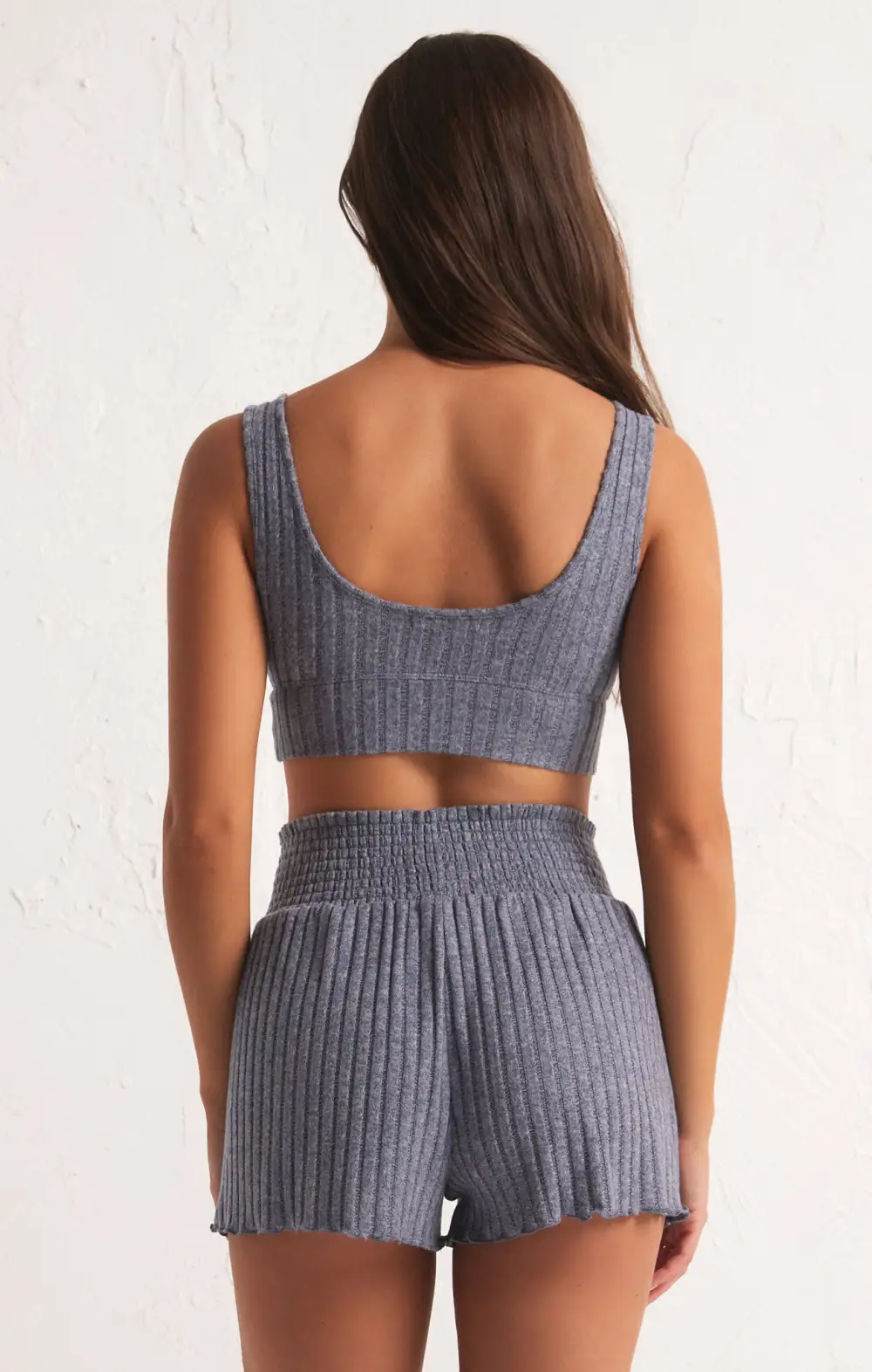 Dawn Smocked Rib Short