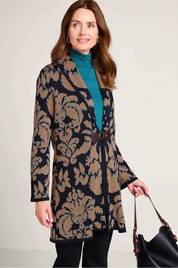 D'Orsay Long Cardigan Sweater