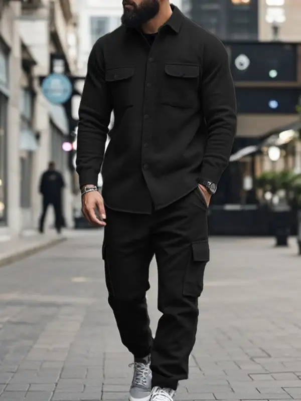 Smart Casual Cargo 2-Piece Set