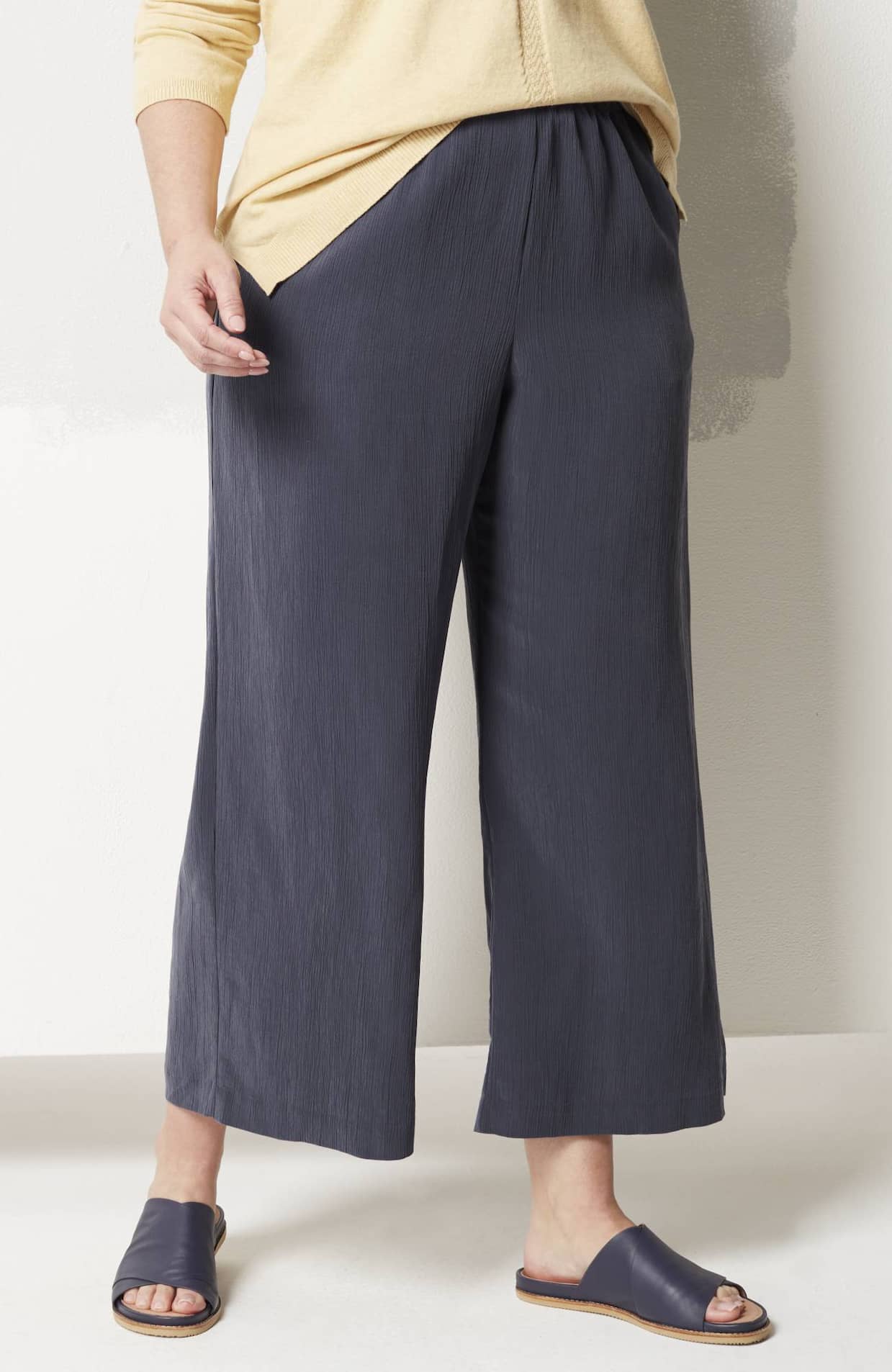 pure jill sand-washed full-leg crops