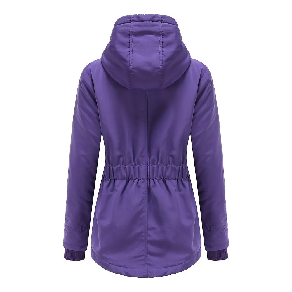 Women's Parka Street Fall Winter Long Coat