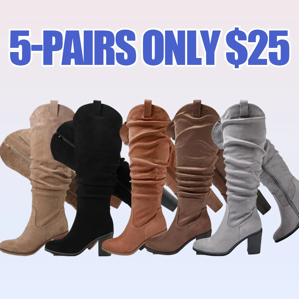 Women's Extra Wide Calf Knee High Boots, Wide Width Tall Boots.