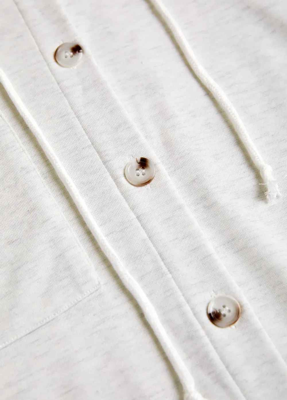 Light Grey Patchwork Long Sleeve Hoodie