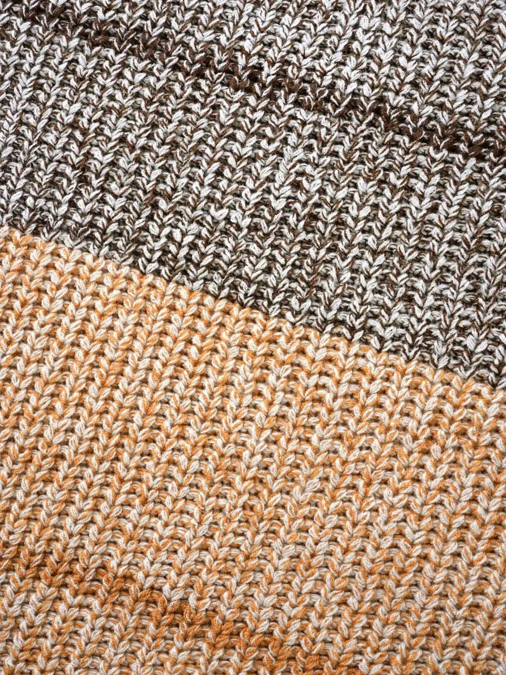 Colorblock Contrast Puff Sleeve Pullover