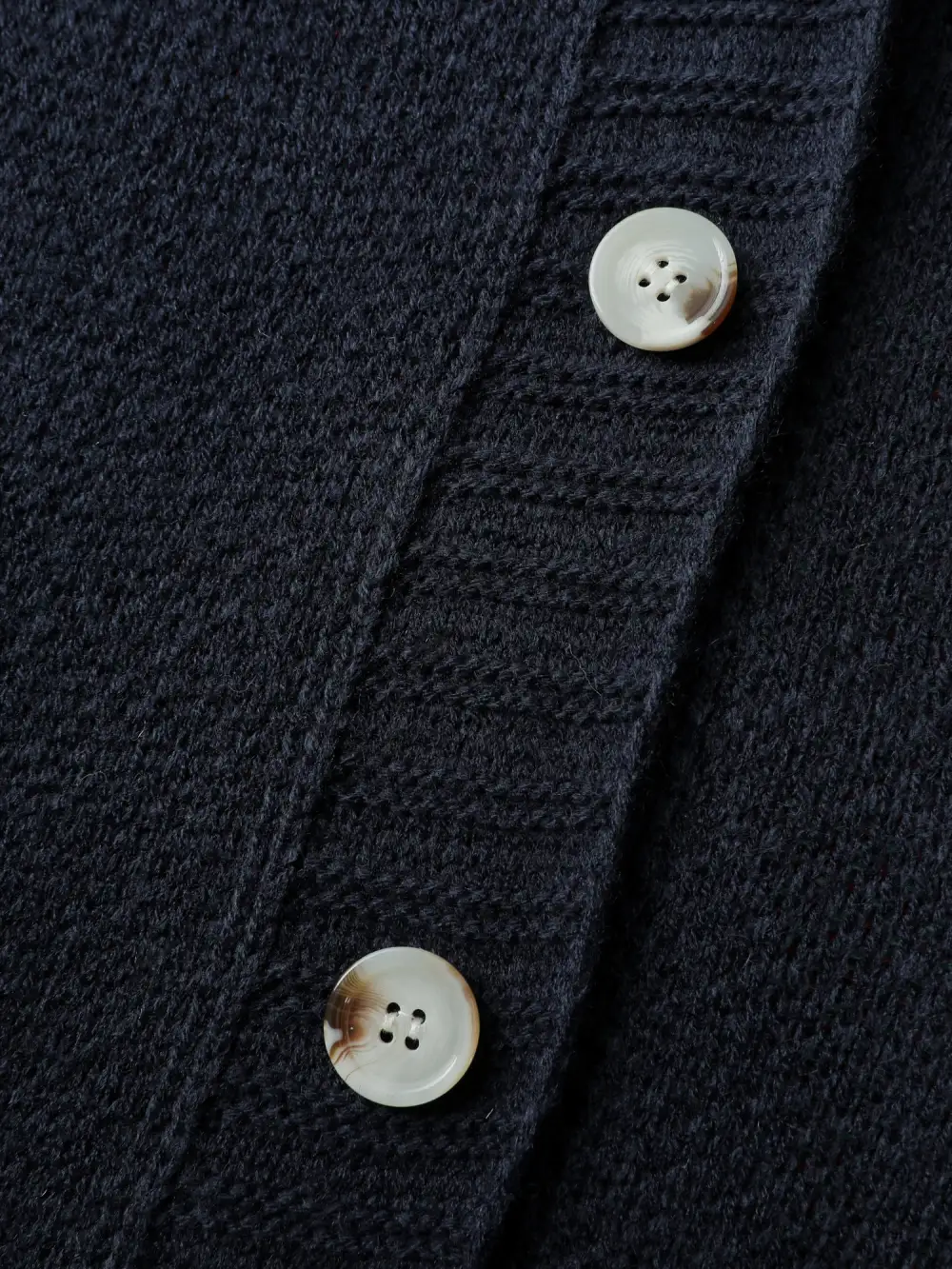 Tomato Chili Print Button Knit Cardigan