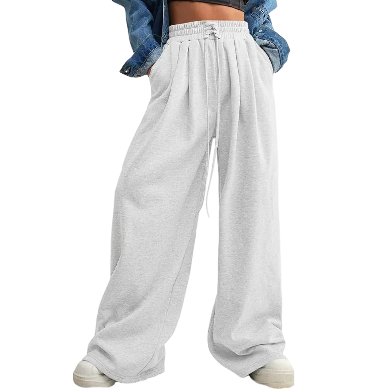 Women’s Wide Leg Drawstring Sweatpants with Pockets