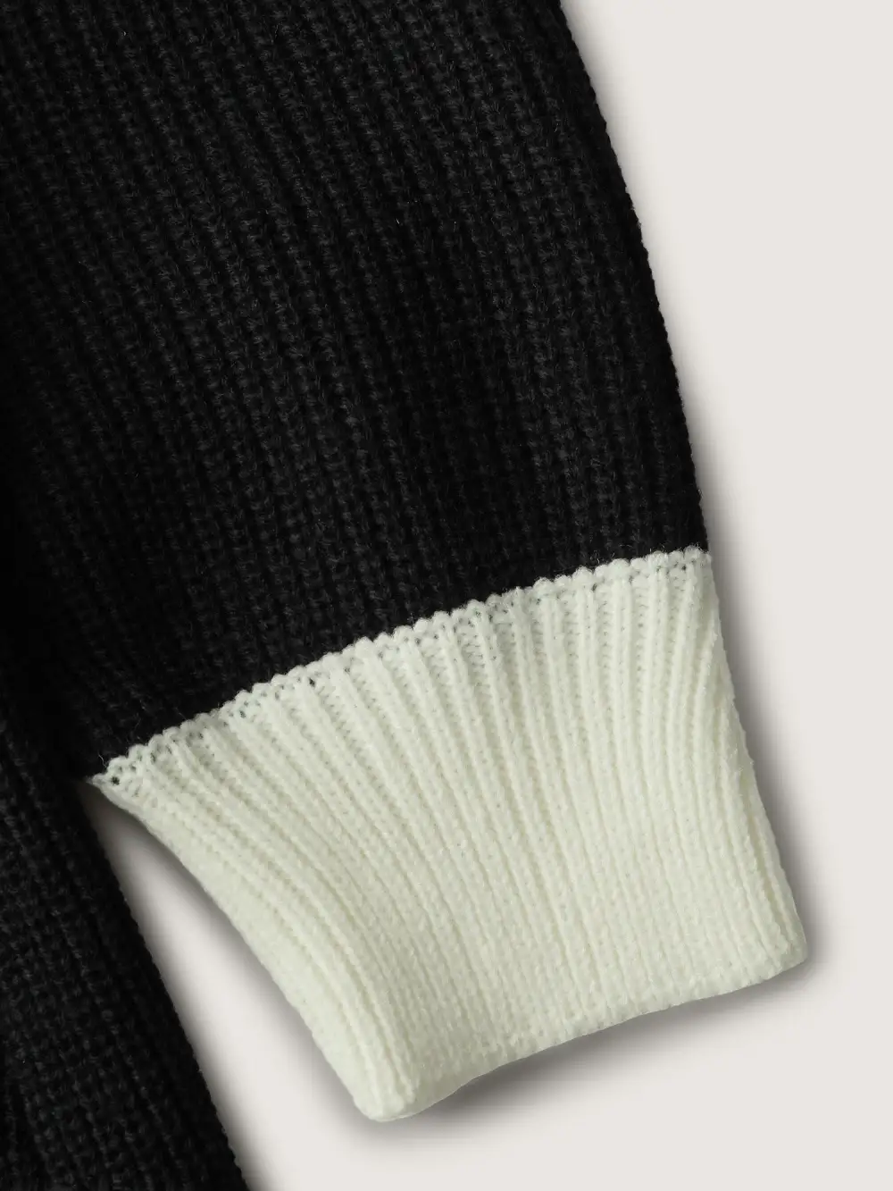 Polo Collar Textured Waist Defining Knit Dress