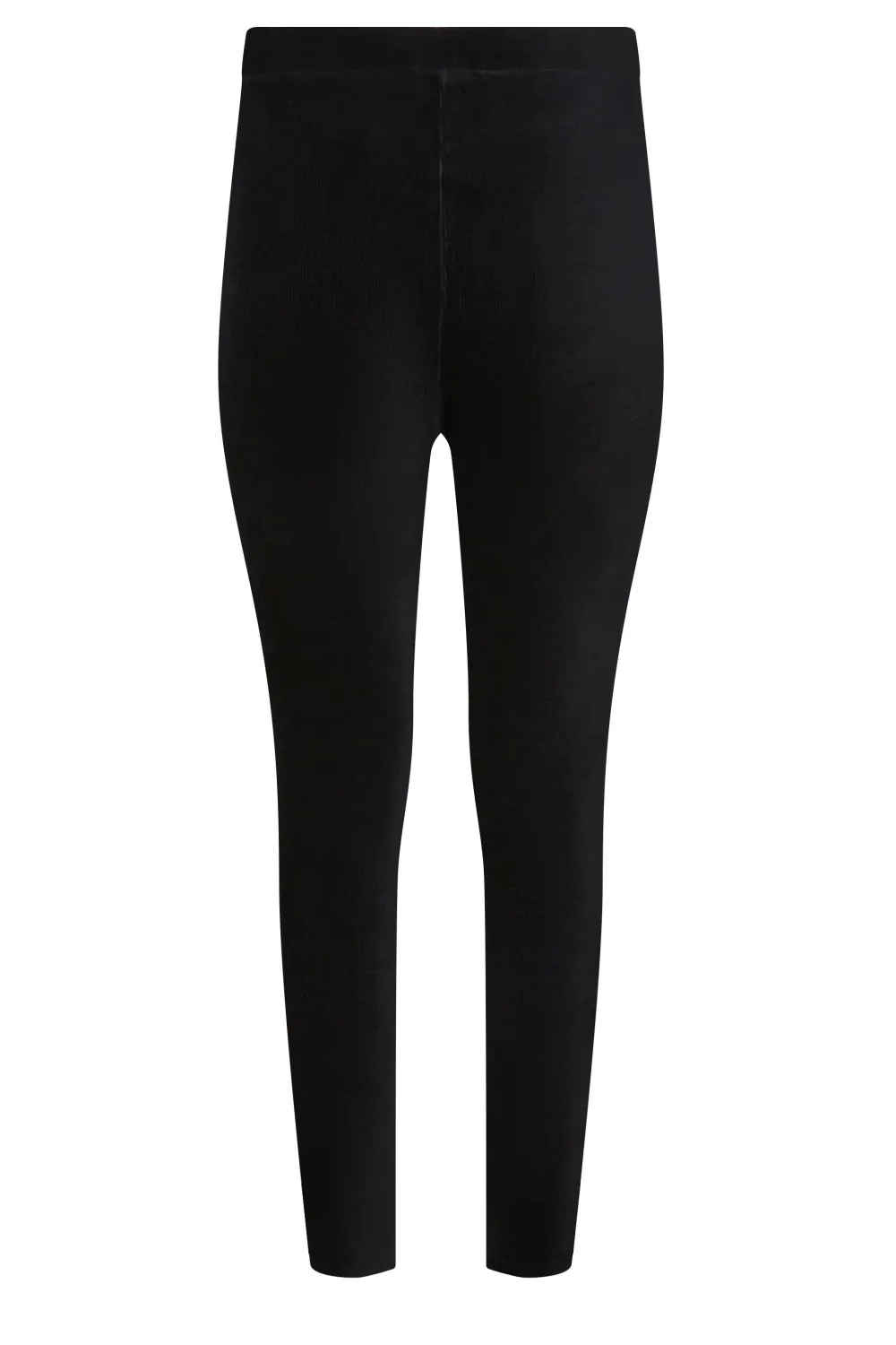 M&Co Teal Blue Cord Stretch Leggings