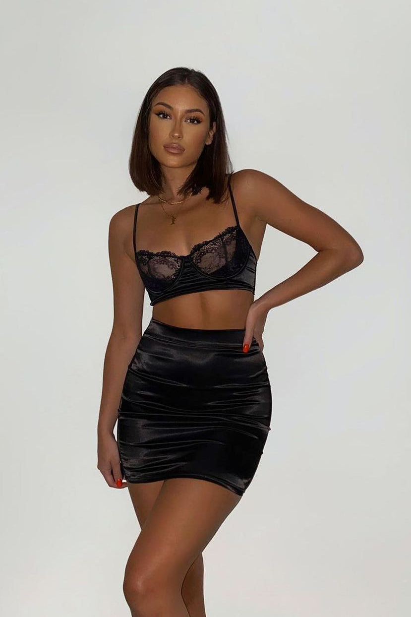 Anything But Innocent Matching Set - Black