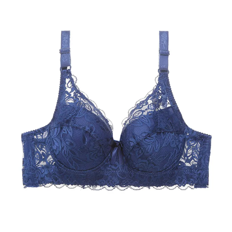 Plus Size Sexy Crop Top Push-up Bras 48D