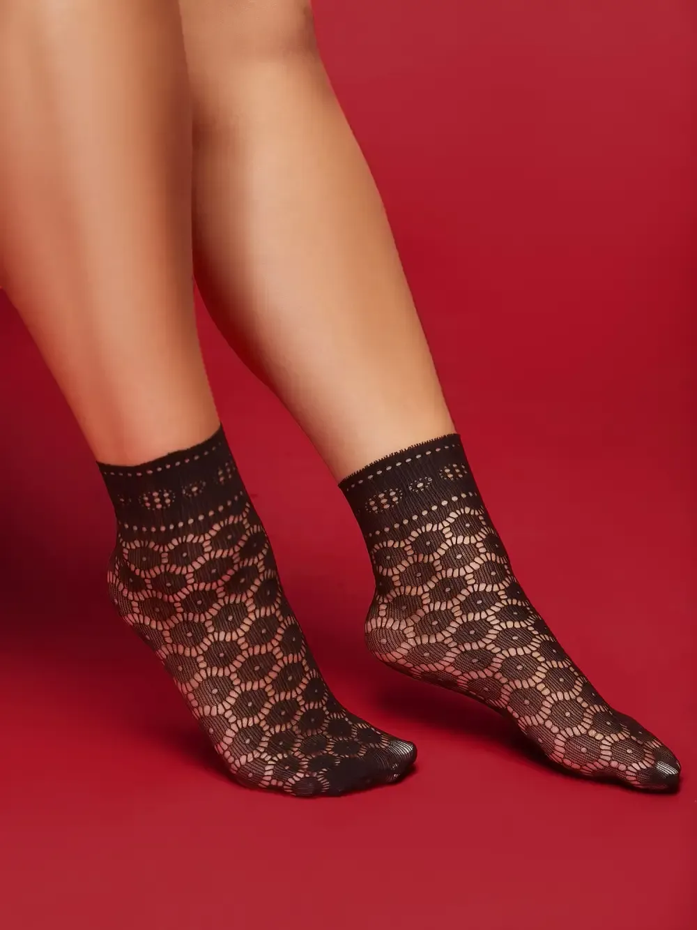 Sheer Mesh Sock Set