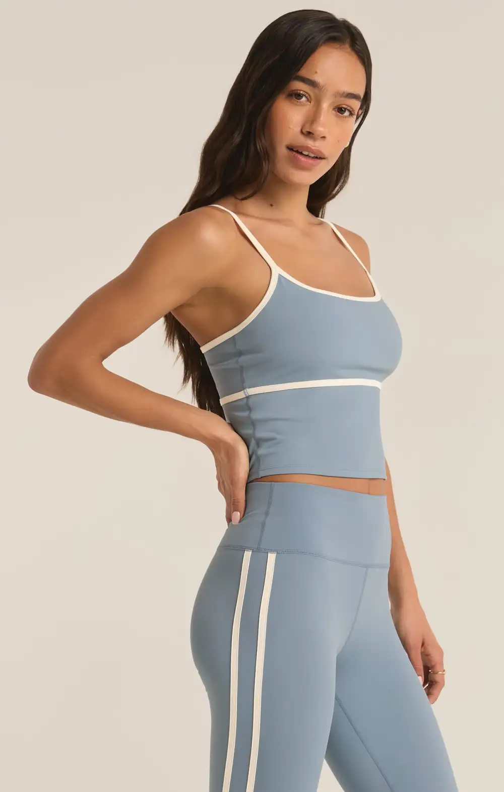High Contrast Tank Bra