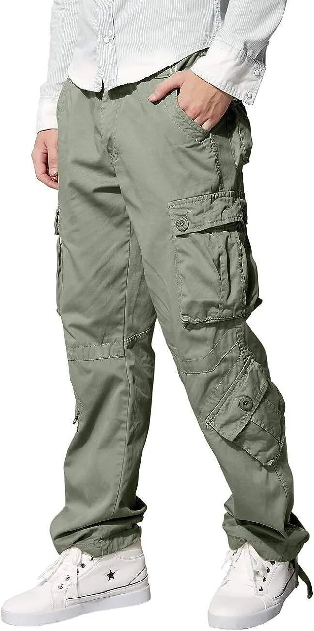 8 - Pack Match Men's Wild Cargo Pants