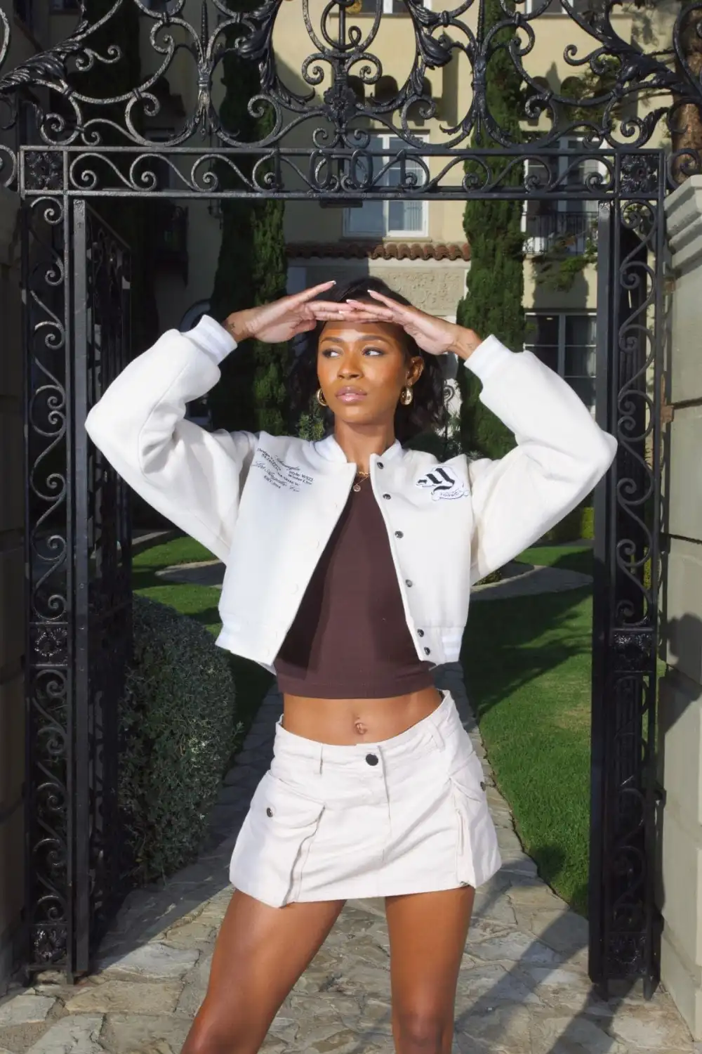 W526 Ivy League Cropped Jacket