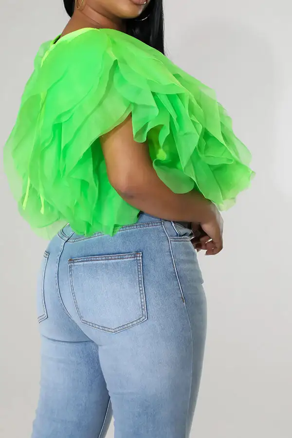  Urban Ruffle Blouse