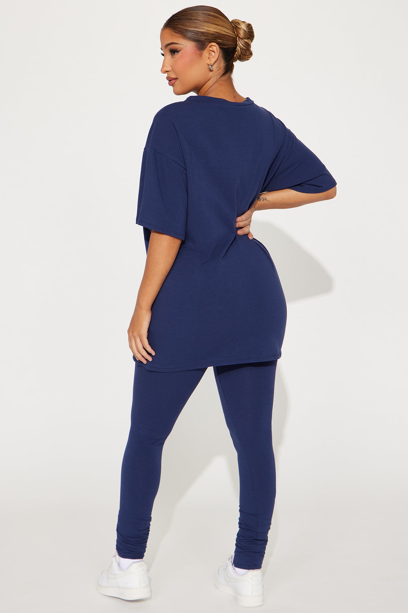 Game Day Ready Legging Set - Navy