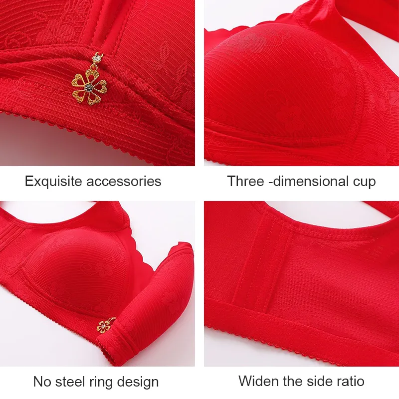 🔥BUY 1 GET 1 FREE(2packs)🔥Ladies Cotton Lace Full Cup Bra