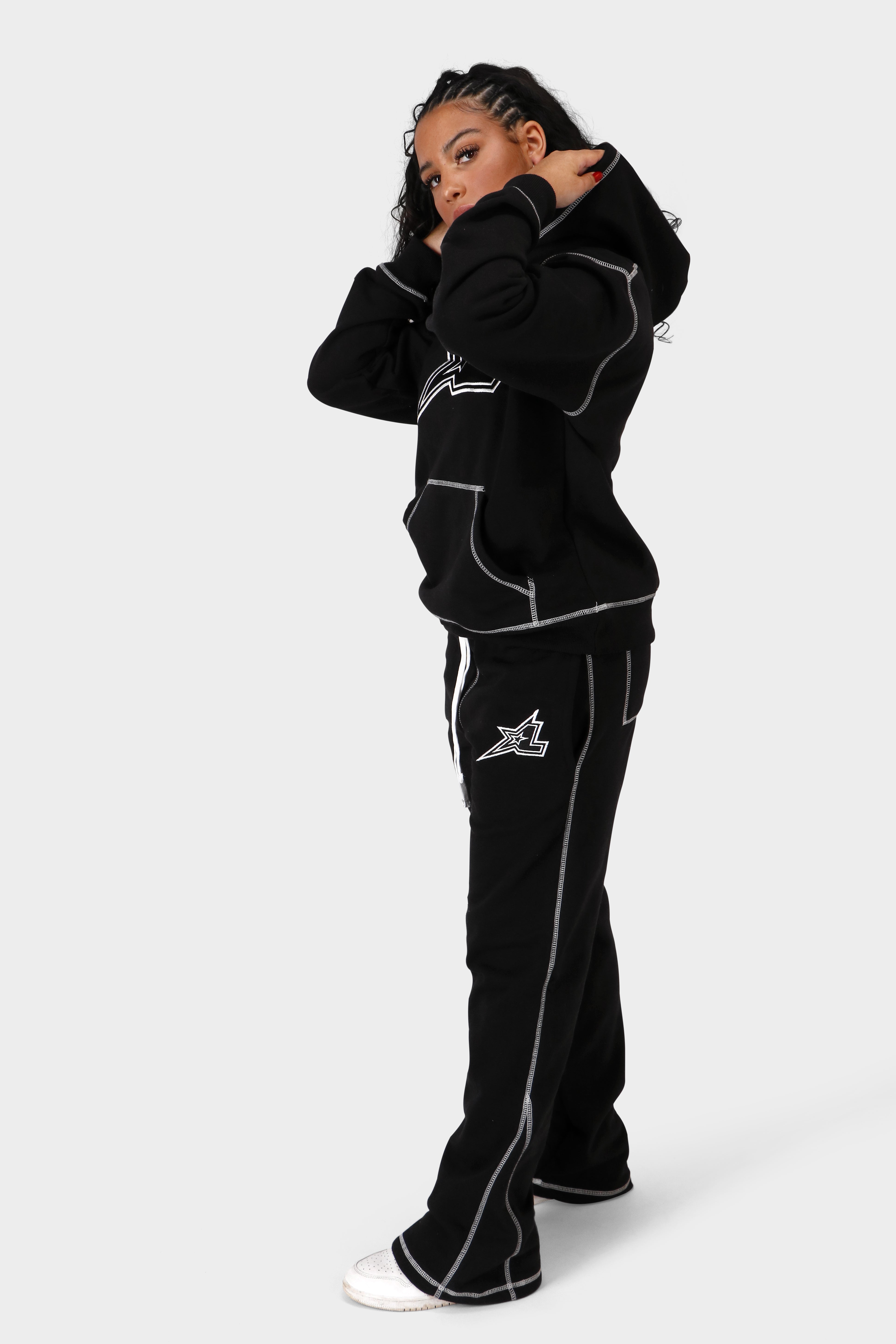 StarLine Black Flared Jogger