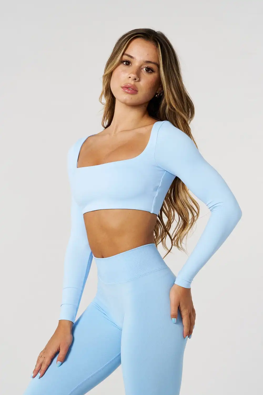 W336 - Curve Long Sleeve sports Bra