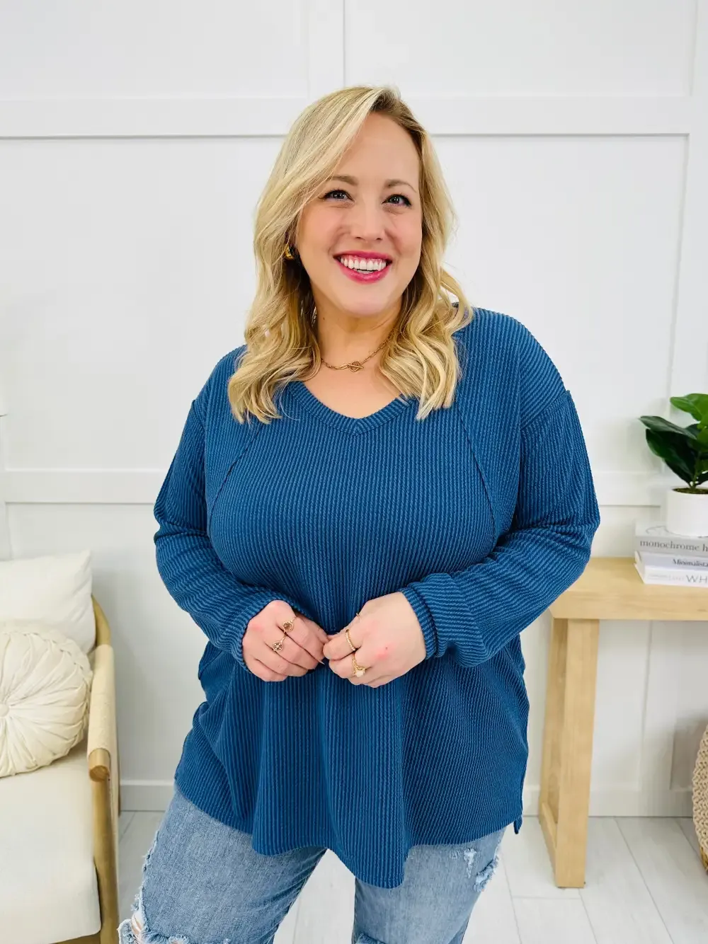 REG/CURVY Cozy and Corded Top - Multiple Colors!