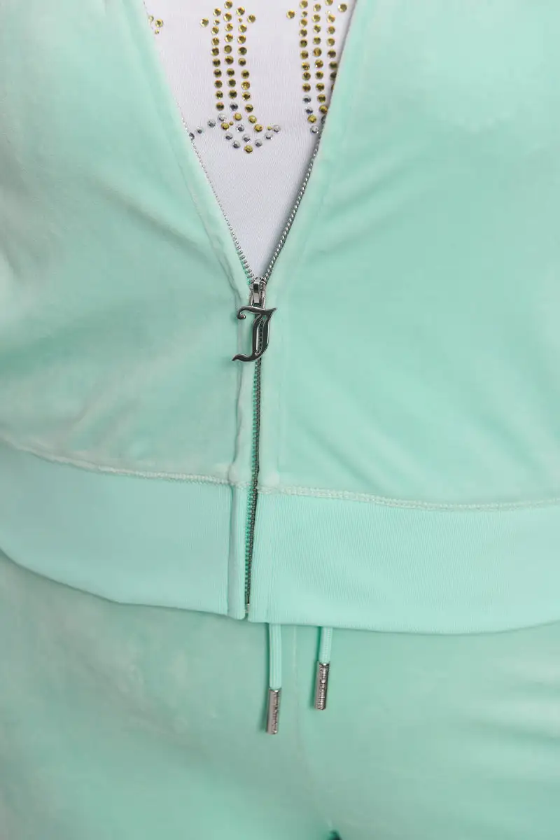 Plus-Size OG Big Bling Velour Hoodie