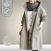 Women's Hiking Jacket Hiking Windbreaker Winter Outdoor Windproof Quick Dry Lightweight Water Repellent Outerwear Coat Top Climbing Camping / Hiking / Caving Traveling Lake blue Black Pink Army Green