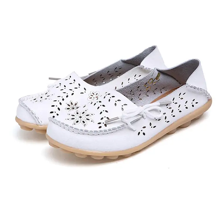 New Hollow Leather Casual Shoes