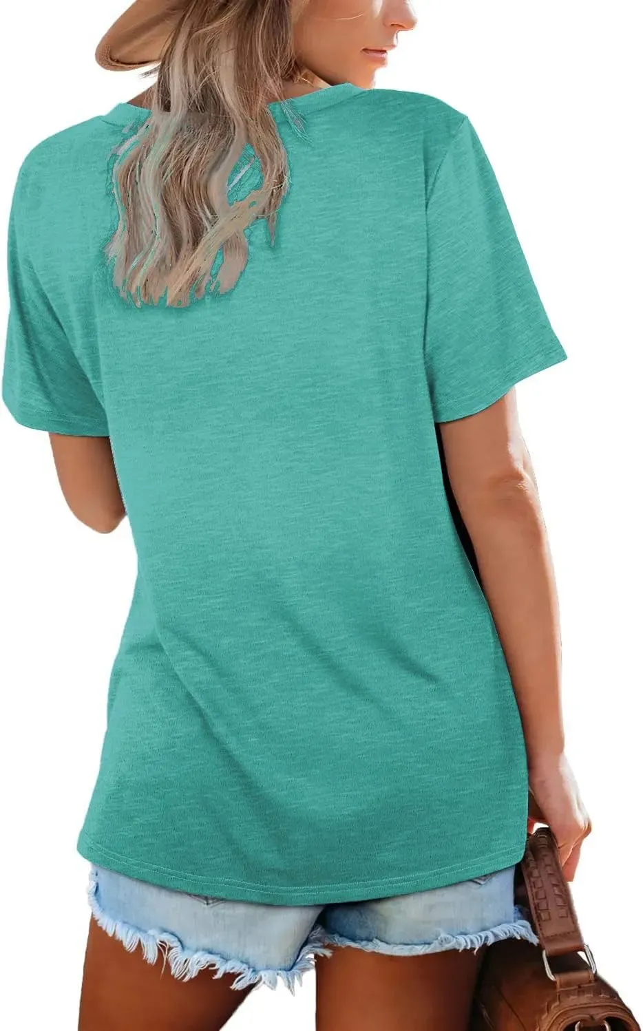 ✨Womens Tops Casual Basic T Shirt