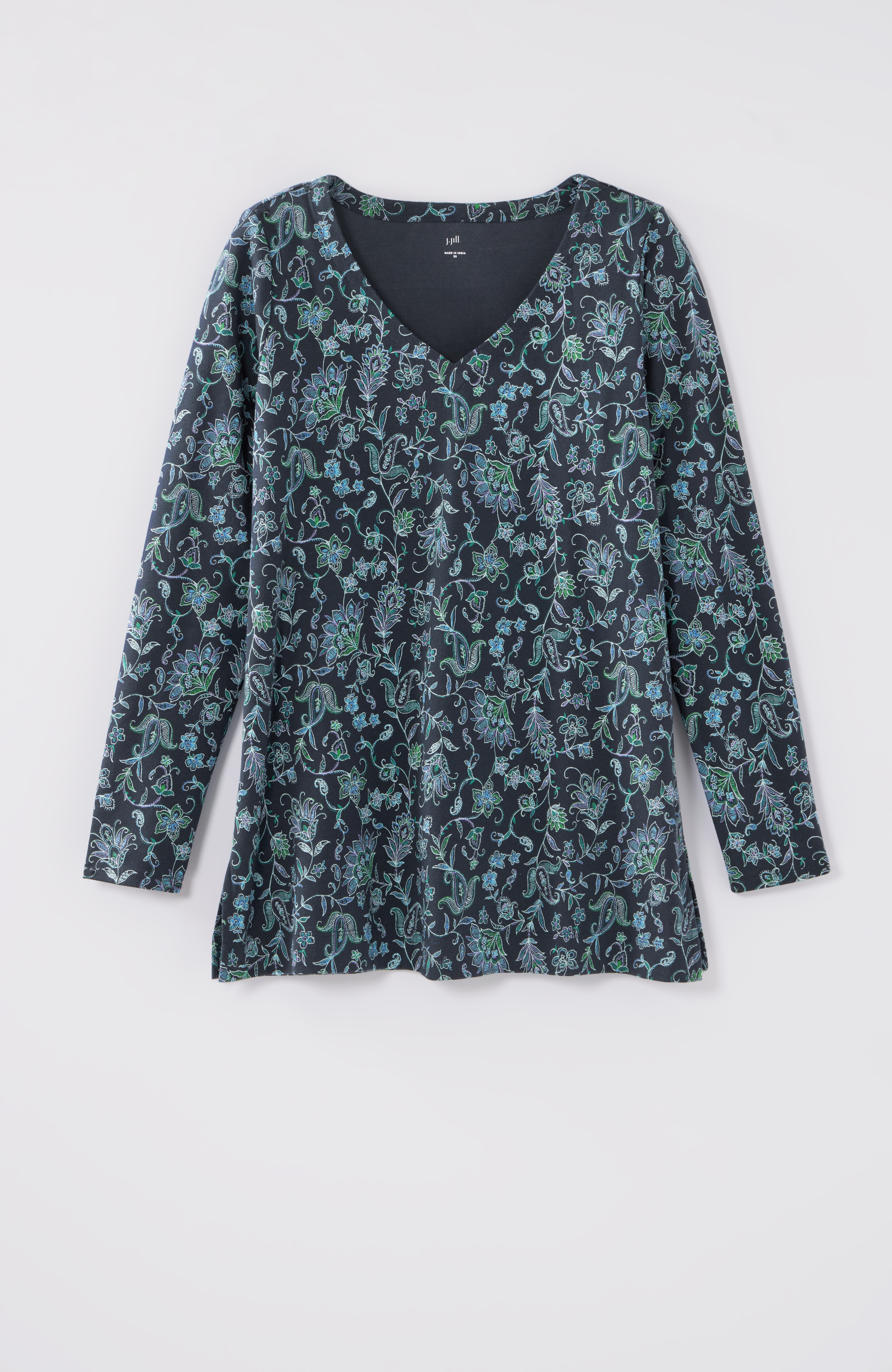 Simply Supima® Side-Slit Tunic