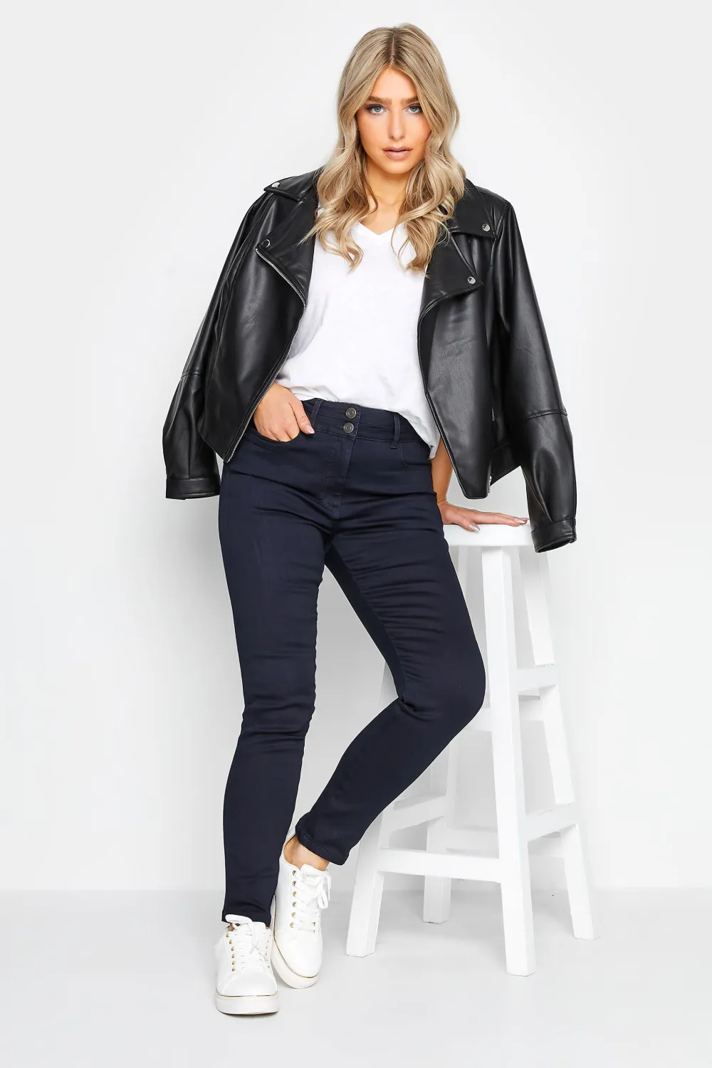 M&Co Black Lift & Shape Slim Leg Jeans