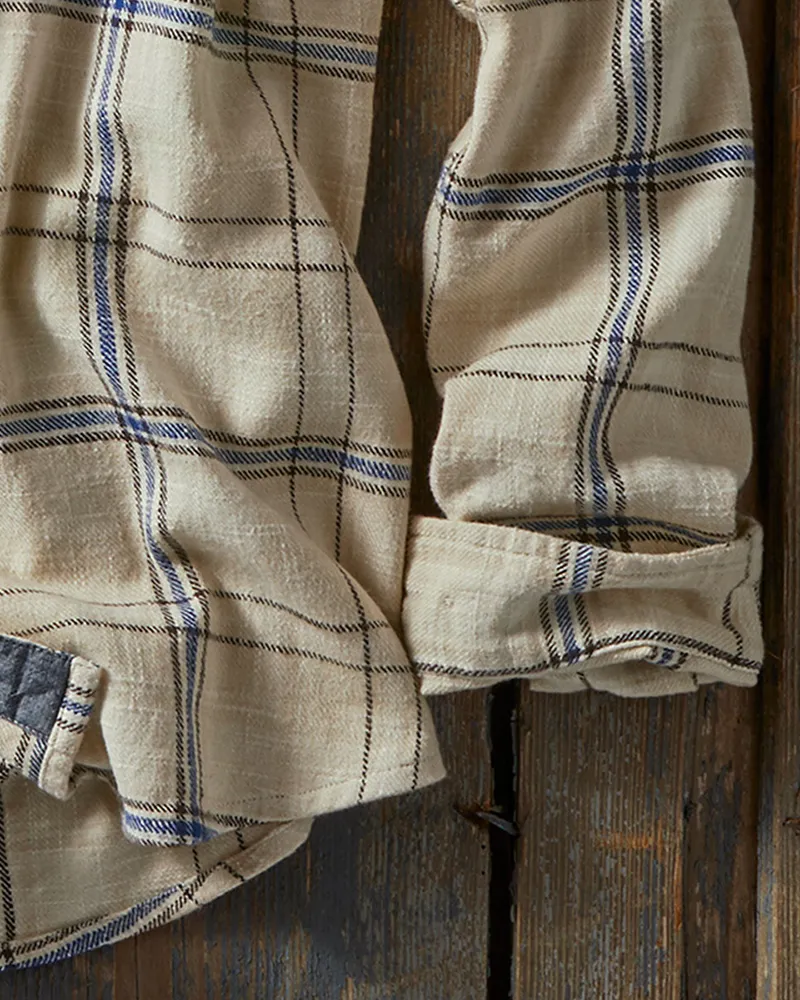Inverness Men's Casual Plaid Shirt