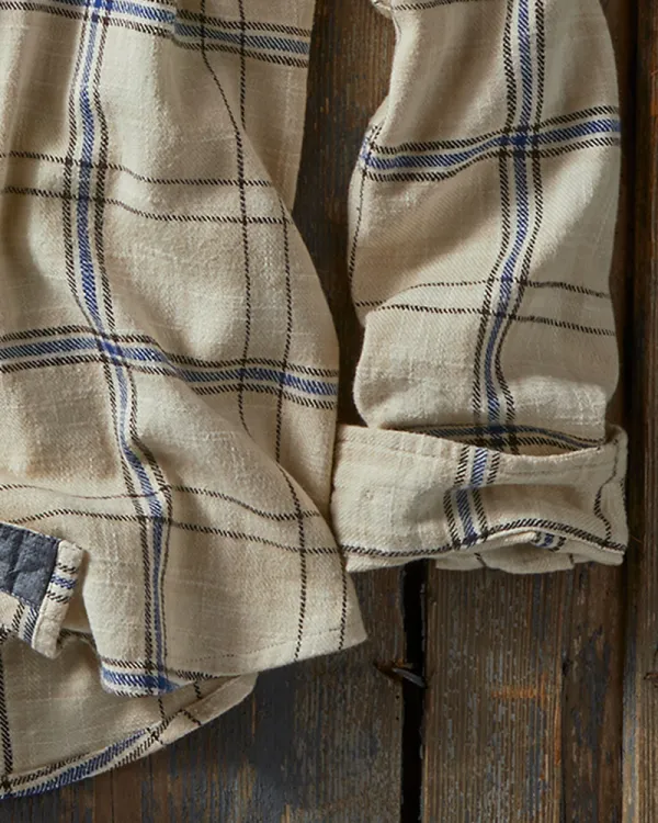 Inverness Men's Casual Plaid Shirt
