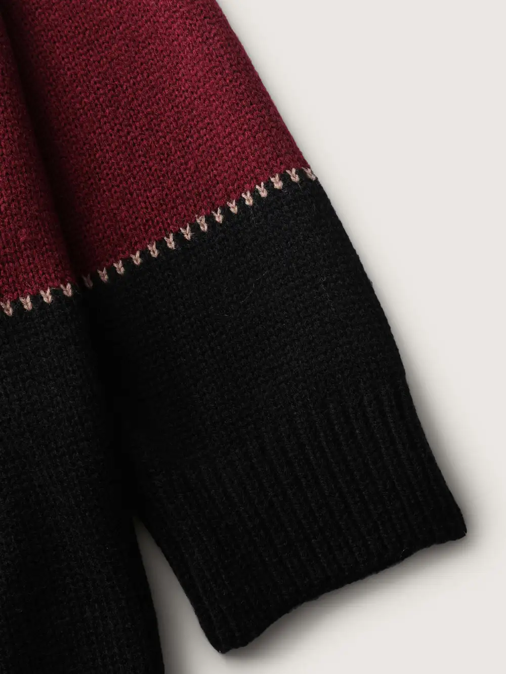 Leopard Print Colorblock Pullover