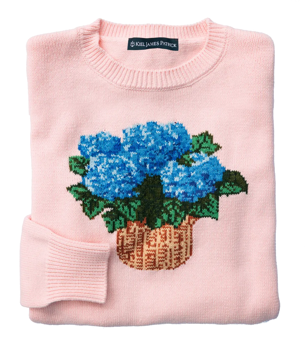 The Hydrangea Basket Sweater