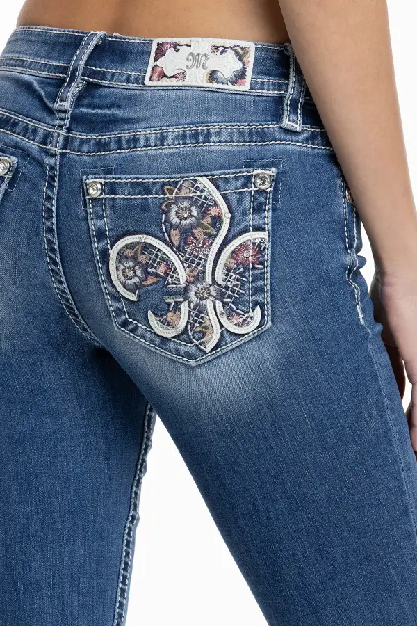Dahlia Fleur Bootcut Jeans