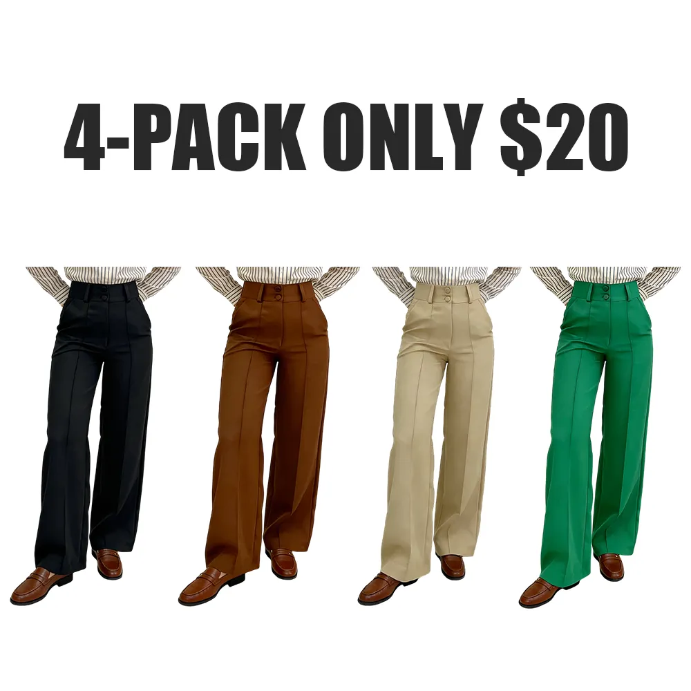 Women's Simple Wide-Leg Pants